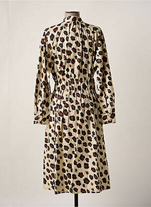 Robe mi-longue beige SECOND FEMALE femme