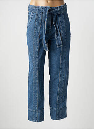 Jeans coupe droite bleu SECOND FEMALE femme