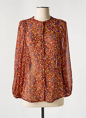 Chemisier marron GRACE & MILA femme