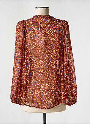 Chemisier marron GRACE & MILA femme