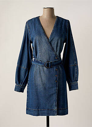 Robe courte bleu OBJECT pour femme
