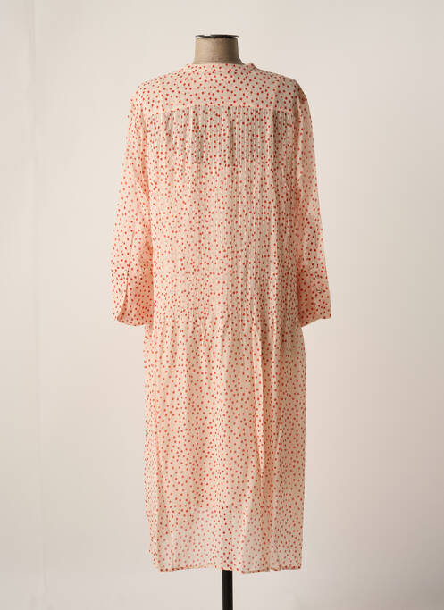 Robe mi-longue rose SAMSOE & SAMSOE pour femme
