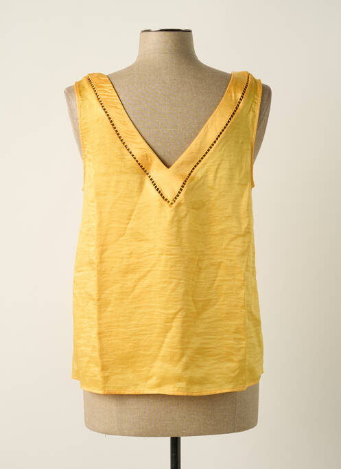 Top jaune VILA pour femme