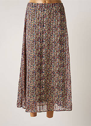 Jupe mi-longue multicolore MSCH COPENHAGEN femme