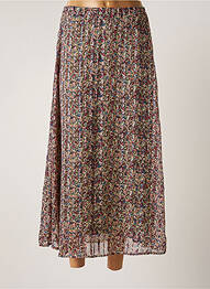 Jupe mi-longue multicolore MSCH COPENHAGEN femme