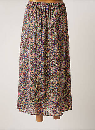 Jupe mi-longue multicolore MSCH COPENHAGEN femme