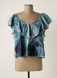 Top bleu SACK'S femme