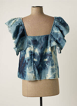 Top bleu SACK'S femme