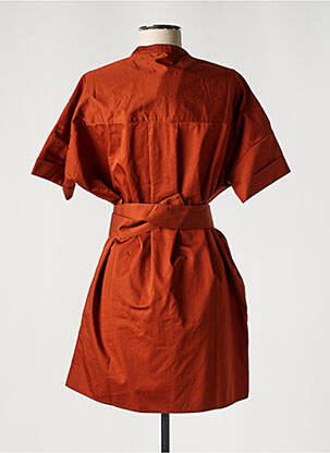 Robe courte orange SESSUN femme