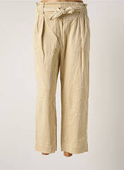Pantalon large beige SESSUN pour femme seconde vue