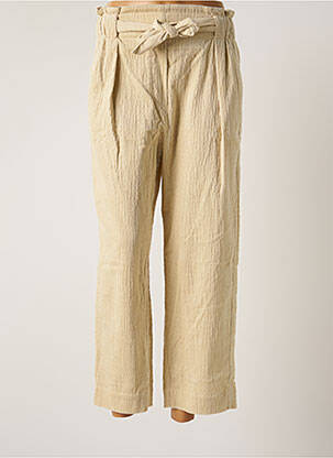Pantalon large beige SESSUN pour femme