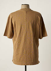 T-shirt marron CLOSED pour homme seconde vue