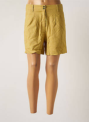 Short jaune VILA femme