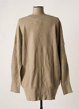 Gilet manches longues beige VILA femme