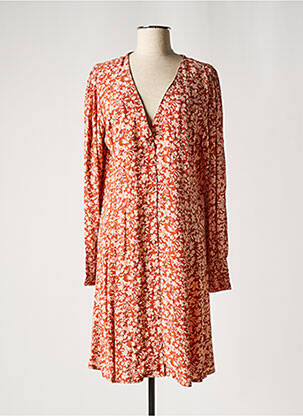Robe courte marron Y.A.S femme