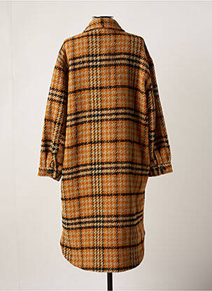 Manteau long beige OBJECT femme