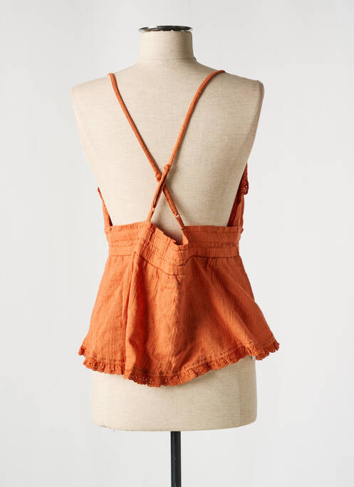 Top orange Y.A.S pour femme