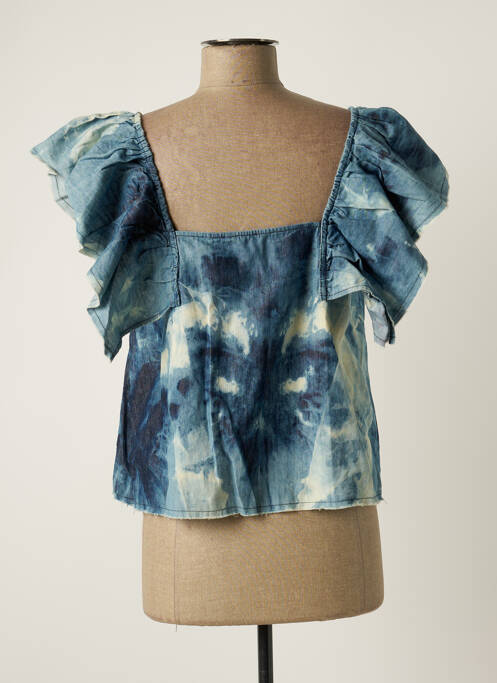 Top bleu SAK'S pour femme