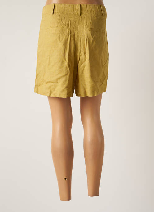 Short jaune VILA pour femme