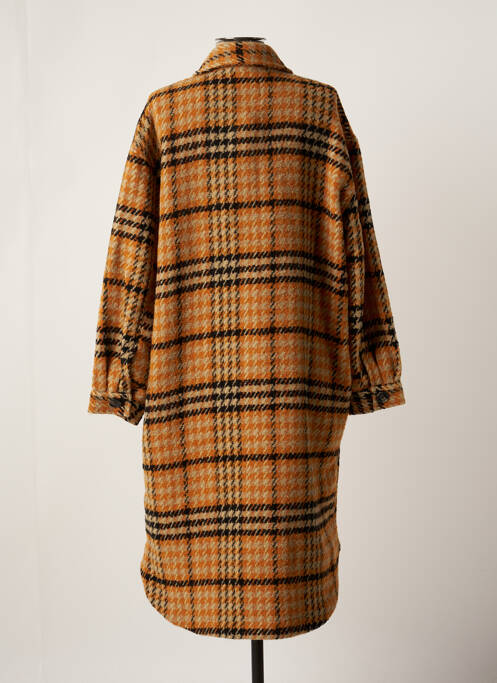 Manteau long beige OBJECT pour femme