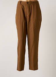 Pantalon droit marron SCOTCH & SODA homme