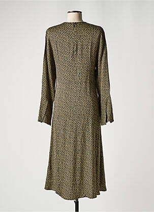 Robe mi-longue vert SAMSOE & SAMSOE femme
