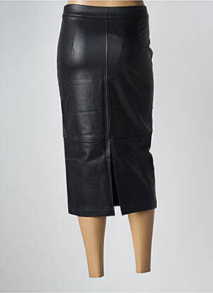 Jupe mi-longue noir GRACE & MILA femme