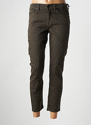 Jeans skinny marron 7 FOR ALL MANKIND femme