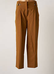 Pantalon droit beige SELECTED pour femme seconde vue