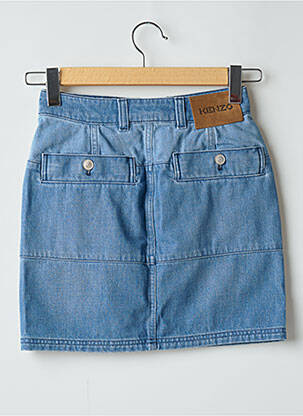 Jupe courte bleu KENZO femme