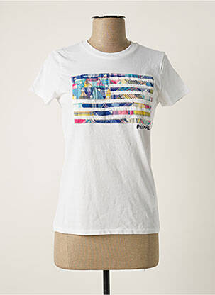 T-shirt blanc RALPH LAUREN pour femme