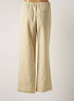 Pantalon droit jaune SAMSOE & SAMSOE femme