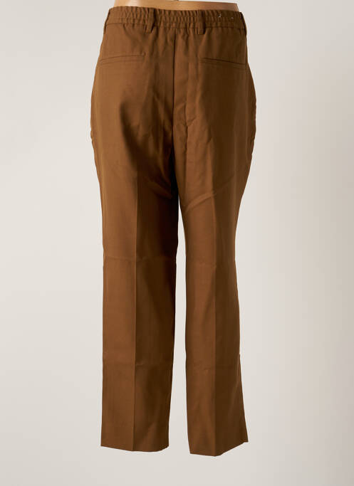 Pantalon droit marron SCOTCH & SODA pour homme