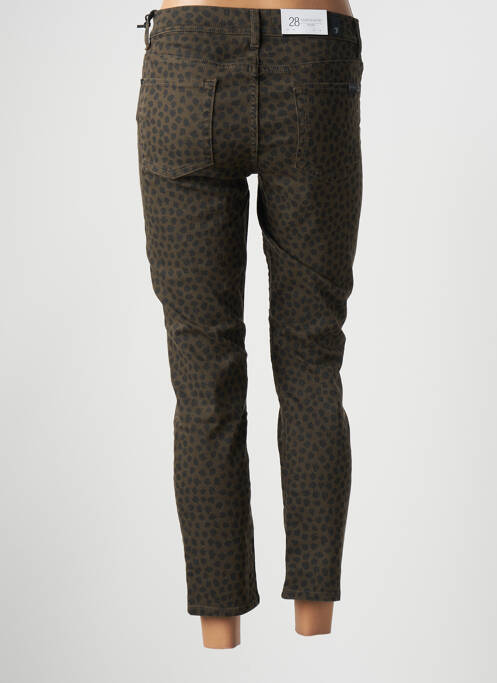 Jeans skinny marron 7 FOR ALL MANKIND femme
