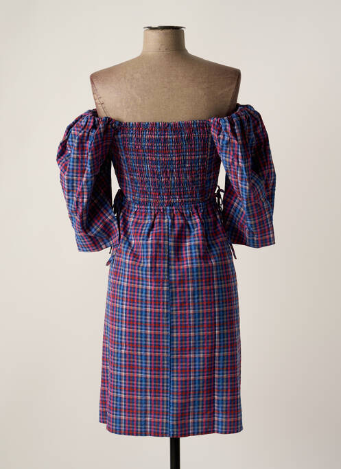 Robe courte bleu GRACE & MILA pour femme