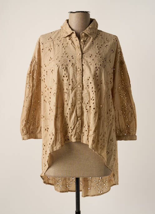 Blouse beige Y.A.S pour femme