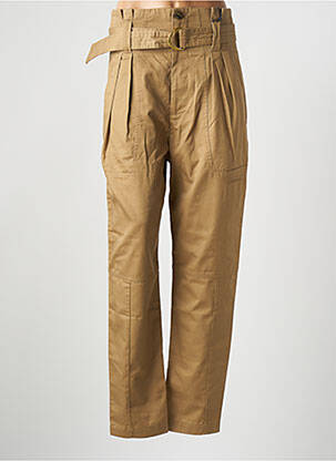 Pantalon cargo beige SCOTCH & SODA femme