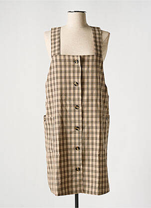 Robe courte beige VILA femme