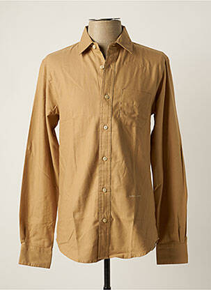 Chemise manches longues beige SCOTCH & SODA homme