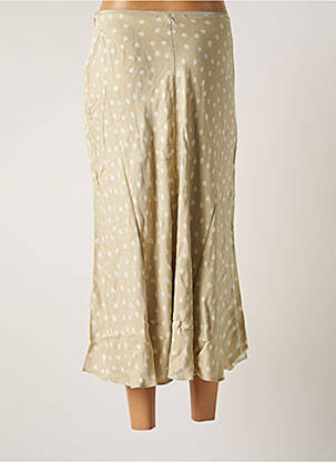 Jupe mi-longue beige SAMSOE & SAMSOE femme