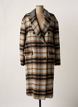 Manteau long gris IMPERIAL femme