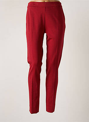 Pantalon droit rouge TWINSET pour femme