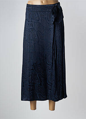 Jupe mi-longue bleu SCOTCH & SODA femme