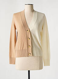 Gilet manches longues beige PENNYBLACK femme