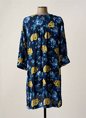 Robe courte bleu GRACE & MILA femme