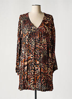 Robe courte multicolore PLEASE femme