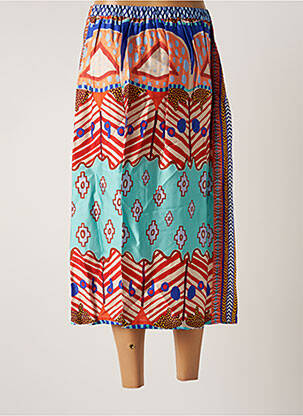 Jupe mi-longue multicolore SACK'S femme