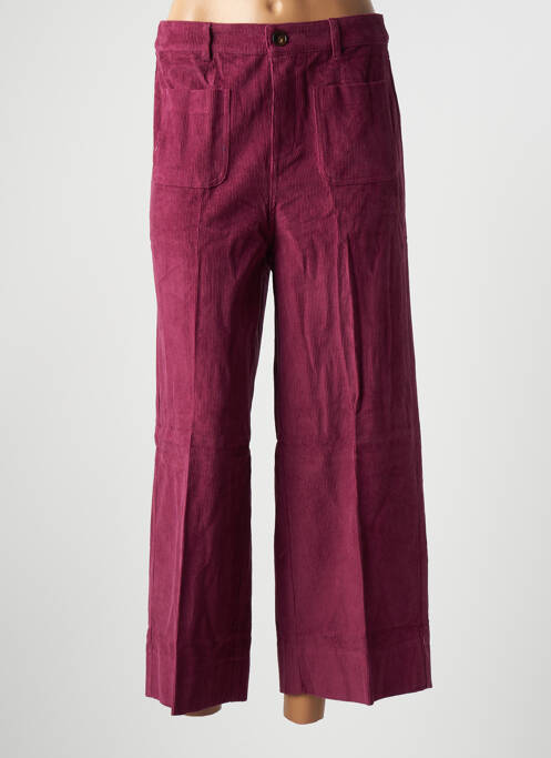 Pantalon large violet GRACE & MILA pour femme