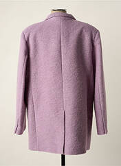 Manteau court violet PARISIENNE ET ALORS pour femme seconde vue