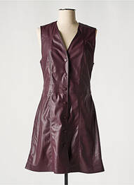 Robe courte rouge ATTIC AND BARN femme